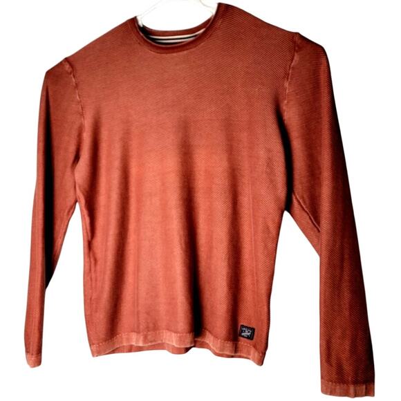 Weatherproof Vintage Terracotta‎ Cotton Shirt XL Long Sleeve Rustic Casual Work - Picture 2 of 9